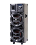 CAIXA AMPLI AMVOX ACA 1101 BLACK DUPLO 8