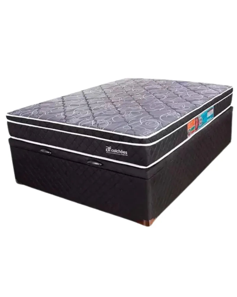 CAMA BOX CASAL PRIME RAINHA COM PILLOW 138X188X64