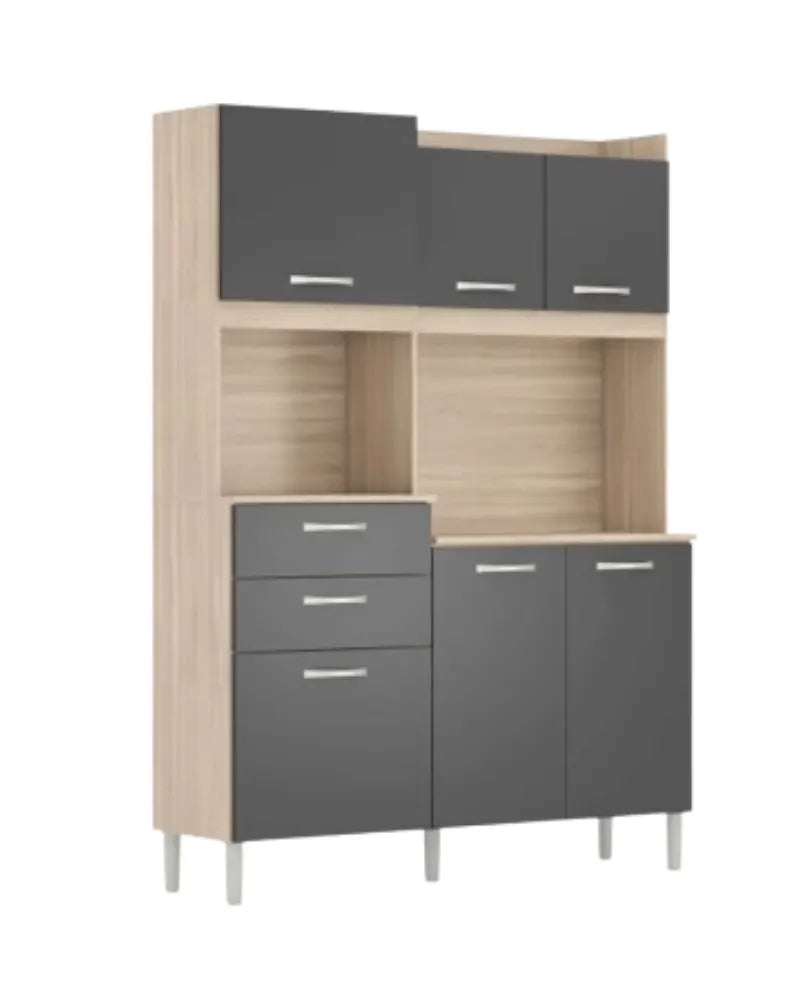 COZINHA DEMOBILE HARMONIA 6 PORTAS E 2 GAVETAS