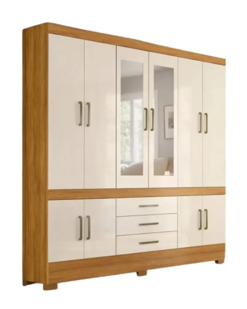 GUARDA ROUPA DEMOBILE NEW MURANO 10 PORTAS C/ESP