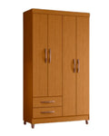 GUARDA-ROUPA ALBATROZ AMBAR 4 PORTAS