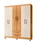 GUARDA-ROUPA ALBATROZ AMBAR 6 PORTAS