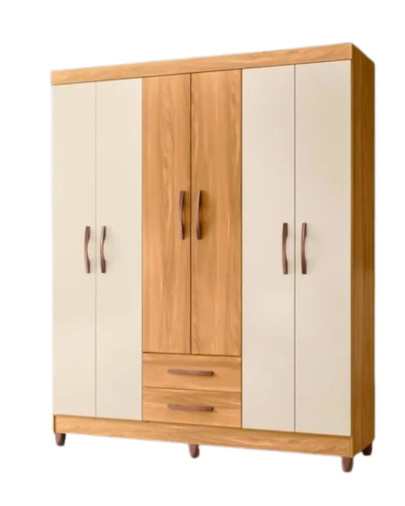 GUARDA-ROUPA ALBATROZ AMBAR 6 PORTAS