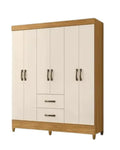 GUARDA-ROUPA ALBATROZ MOBI 6 PORTAS