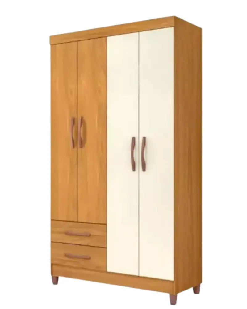 GUARDA-ROUPA ALBATROZ AMBAR 4 PORTAS