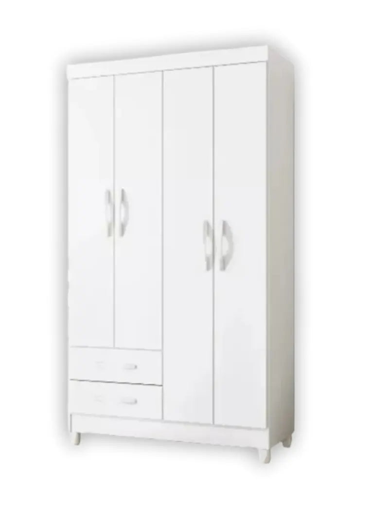 GUARDA-ROUPA ALBATROZ AMBAR 4 PORTAS