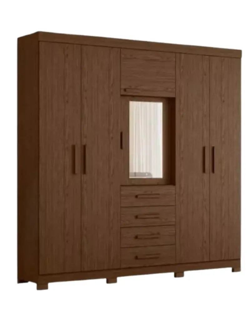 GUARDA-ROUPA ALBATROZ VIRTUS 6 PORTAS