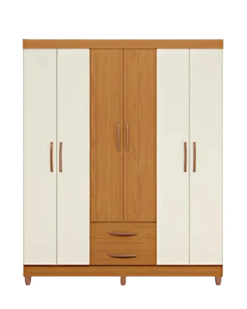 GUARDA ROUPA ALBATROZ AMBAR 6 PORTAS