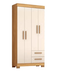 GUARDA ROUPA NOTAVEL NT 6010 4 PORTAS 2 GAVETAS