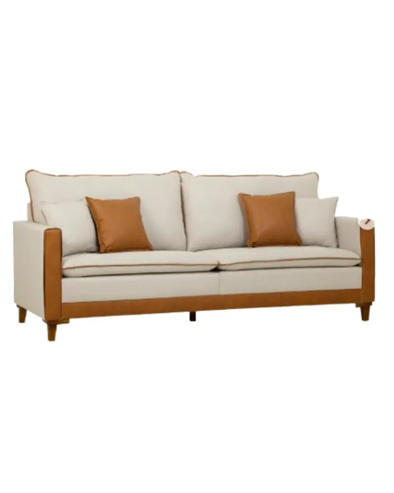 SOFA MARQUES LIVING PEROLA 2,3M LI SAT PALHA