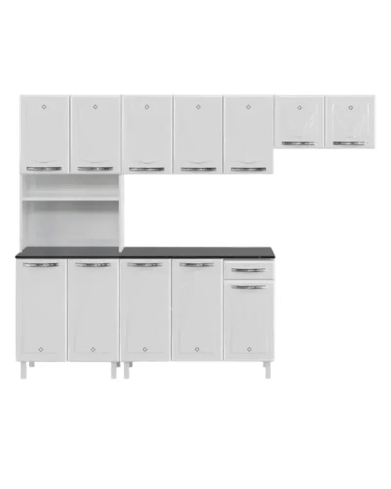 COZINHA DE AÇO TELASUL 4 PEÇAS CRISTAL COMPACTA C/BALCA